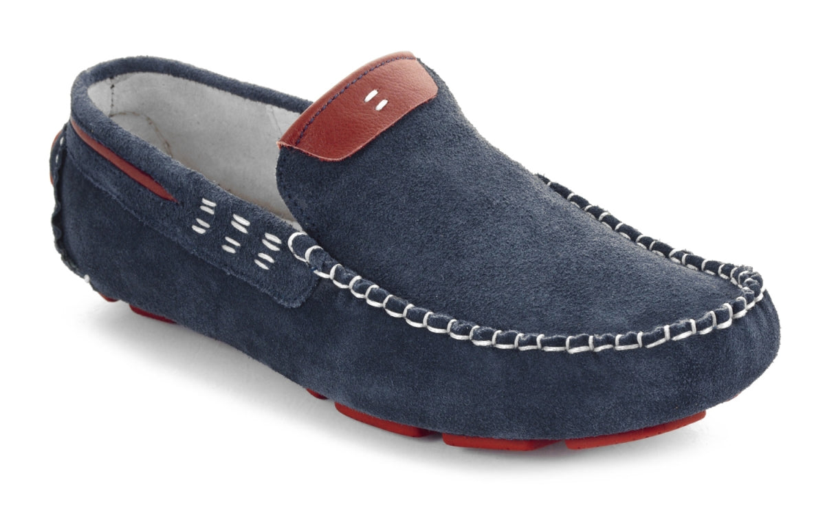 Blue Burgundy Genuine Leather Shoes Online