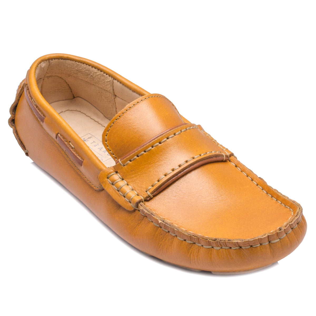Tan Color Genuine Leather Driving Shoes Online