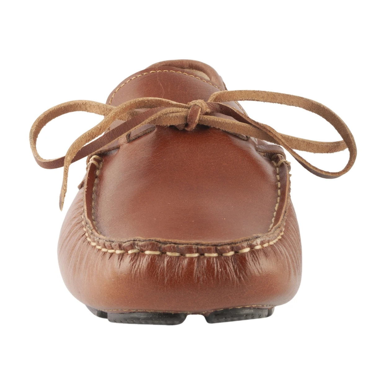 Pure Leather, Moc-toe Construction, Tan Driving Shoe- TANDD, STN2356TAN239