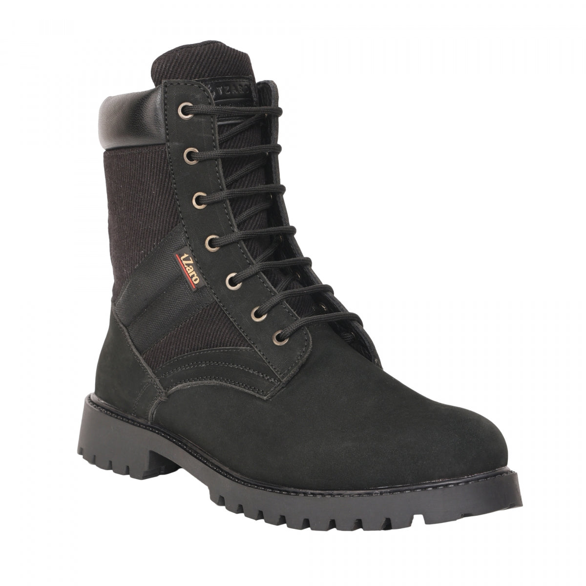 Pure Leather Rugged Boot : Sniper(Black), SniperBLK