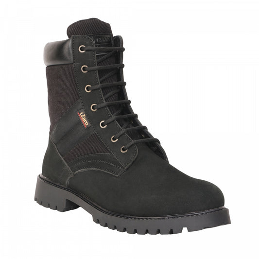 Pure Leather Rugged Boot : Sniper(Black), SniperBLK