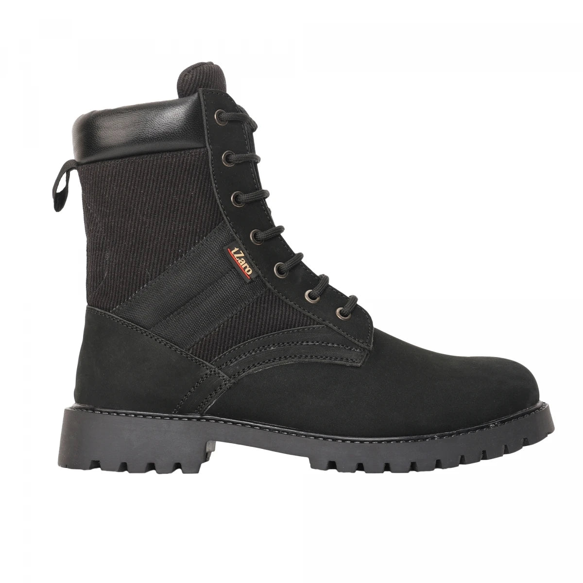Pure Leather Rugged Boot : Sniper(Black), SniperBLK