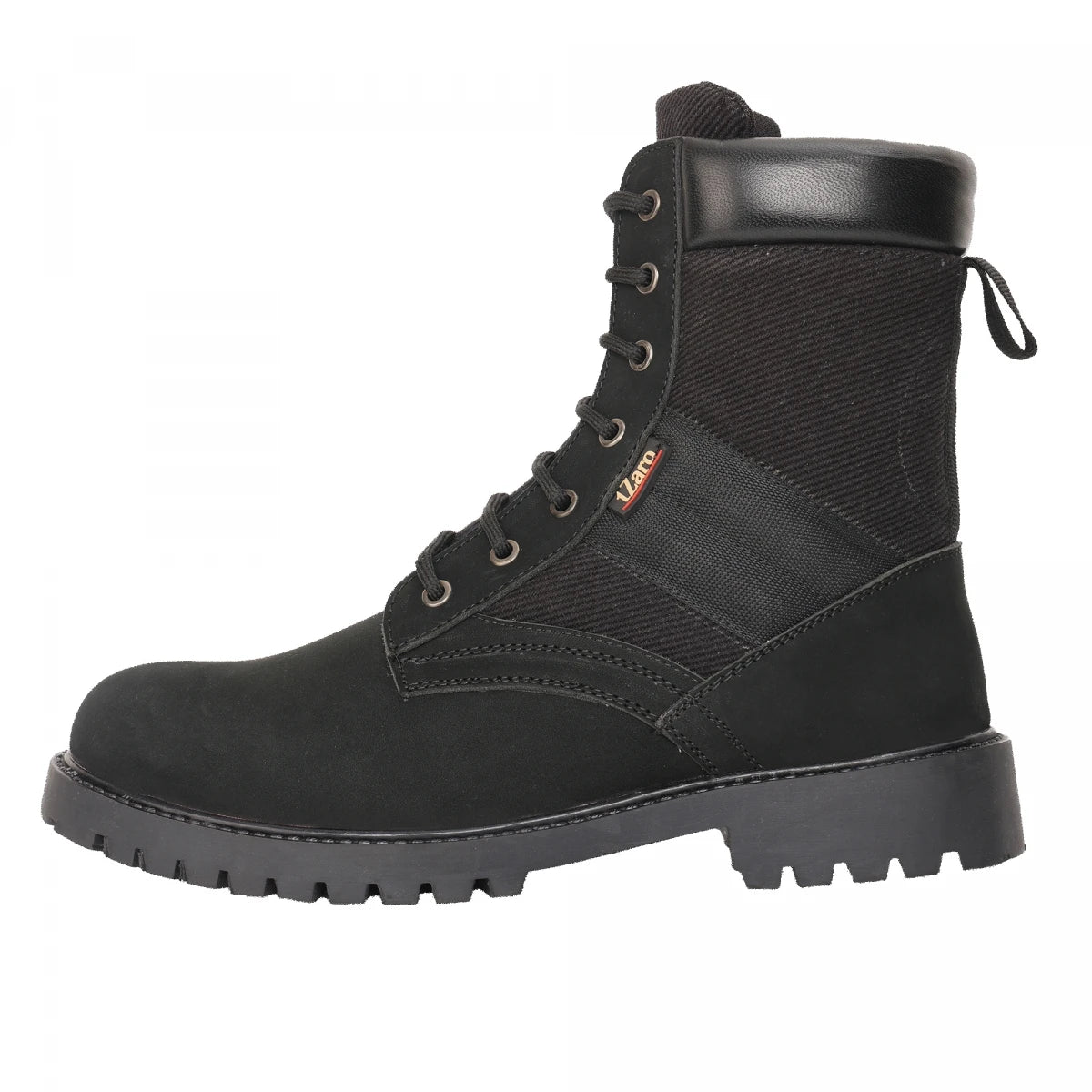 Pure Leather Rugged Boot : Sniper(Black), SniperBLK