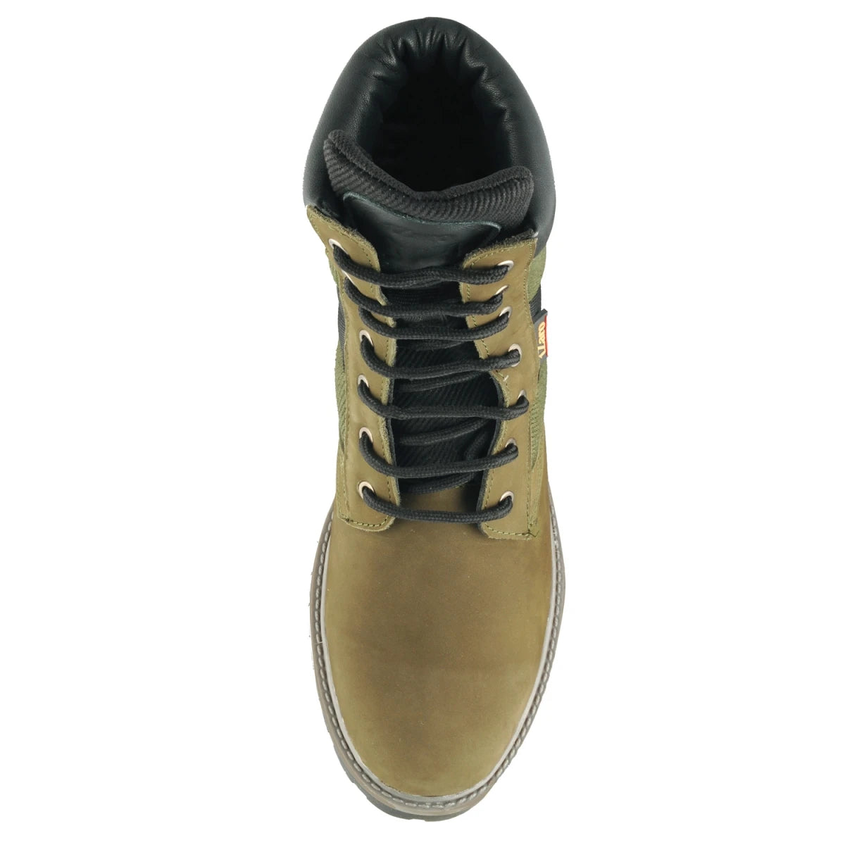 Pure Leather Rugged Boot : Sniper(Olive-Green), SniperOG