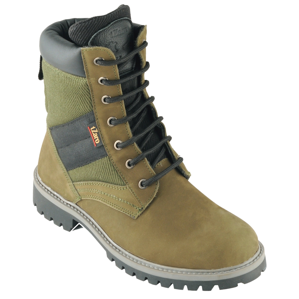 Pure Leather Rugged Boot : Sniper(Olive-Green), SniperOG