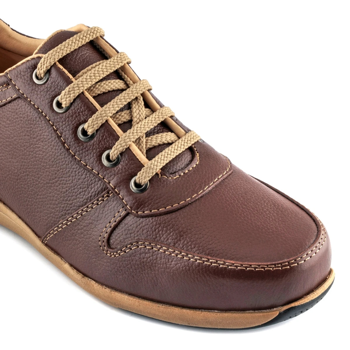 Pure Leather Sneaker - Marathon (Chocolate), TBSE1802HC