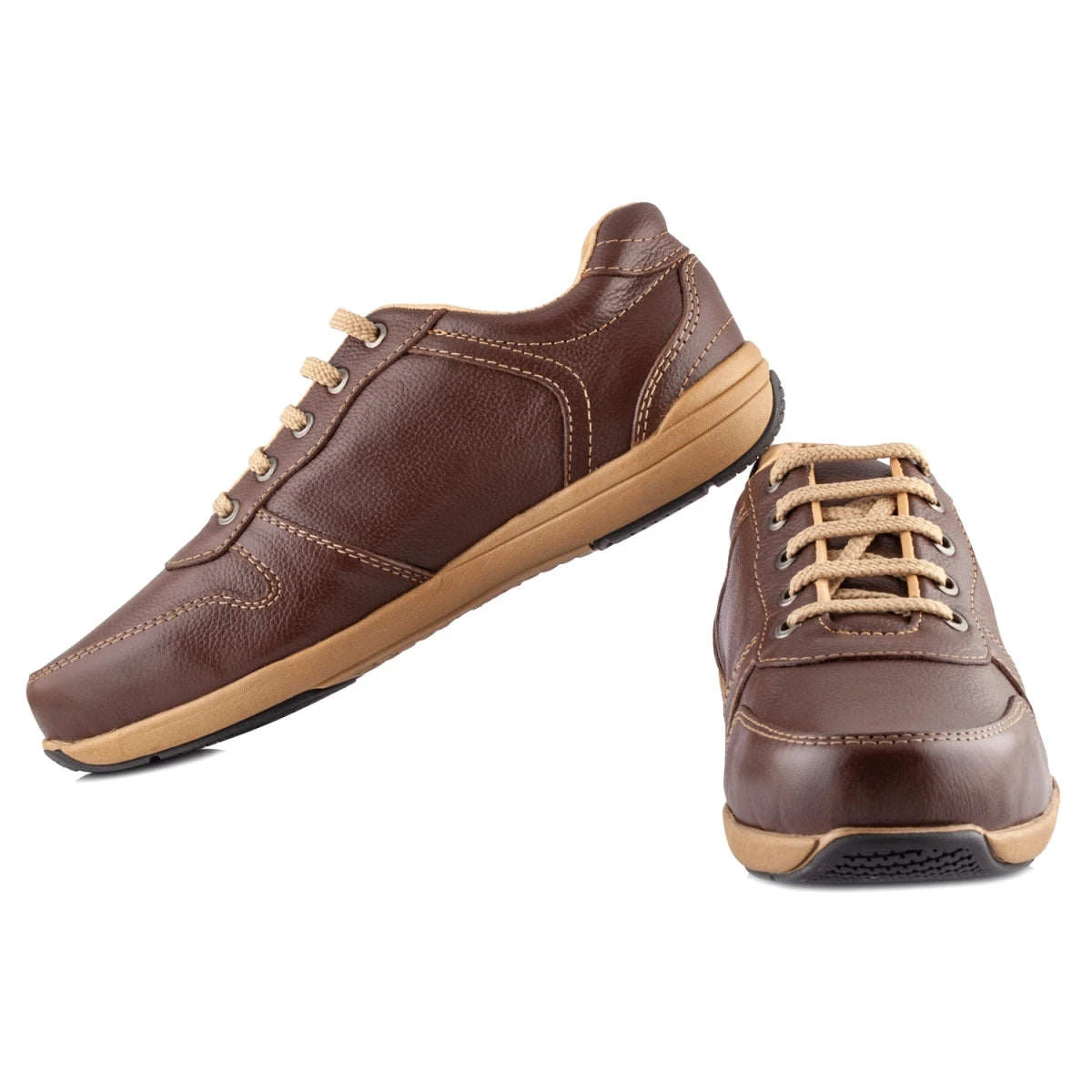 Pure Leather Sneaker - Marathon (Chocolate), TBSE1802HC