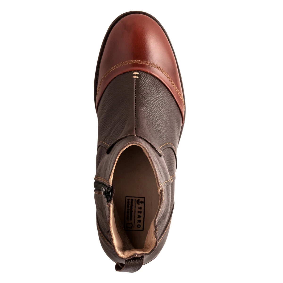 Pure Leather Chocolate Color Boots - Thunderbolt, SH3223CHSNK