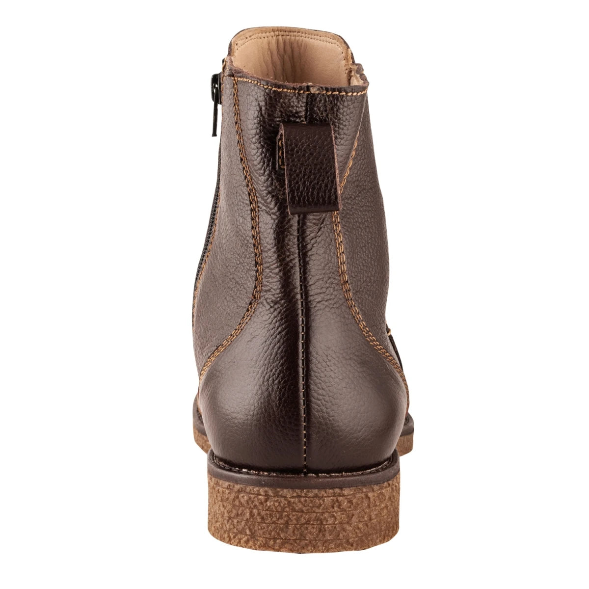 Pure Leather Chocolate Color Boots - Thunderbolt, SH3223CHSNK
