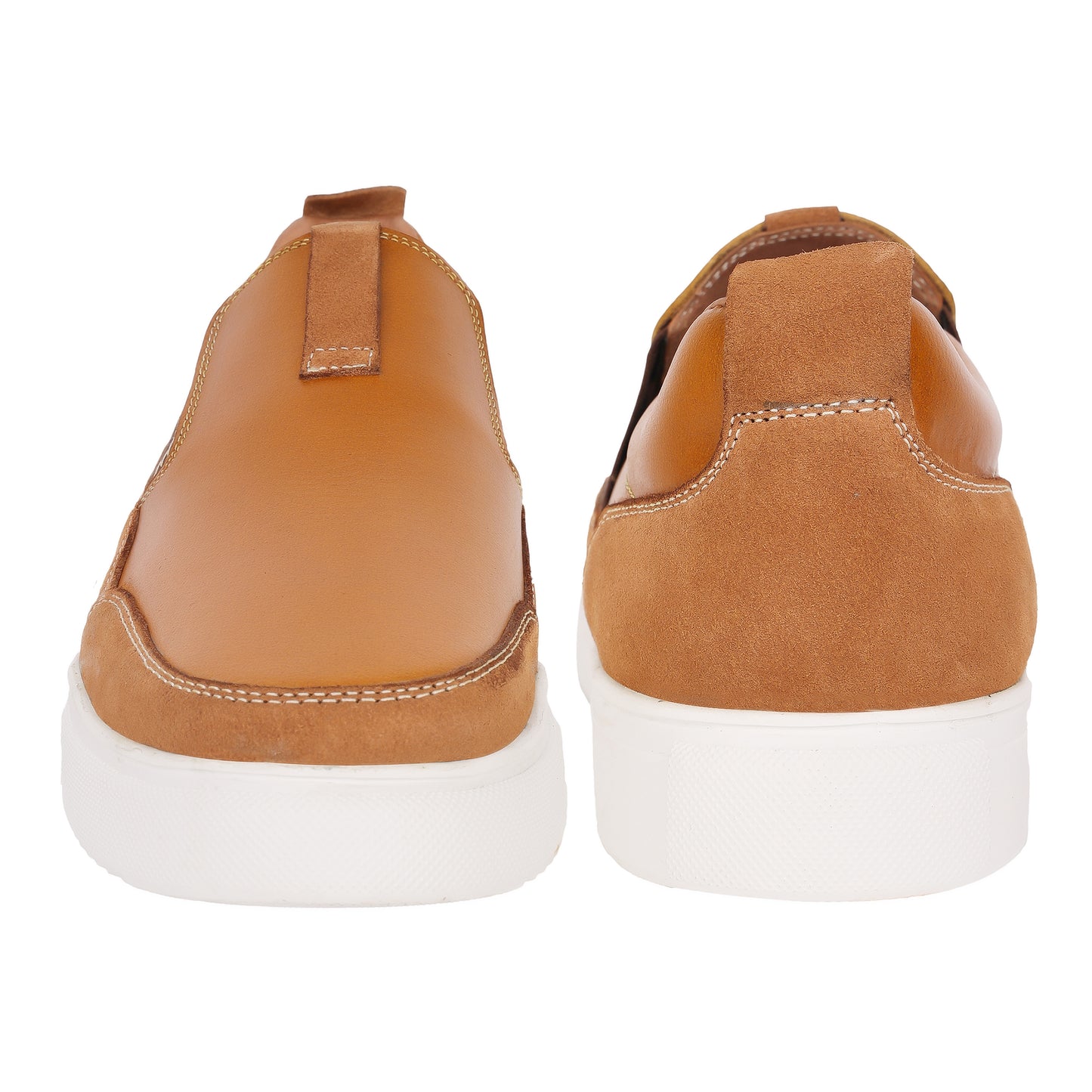 Pure Leather, Light Weight Tan Sneakers - Omura, TZCRT911TAN
