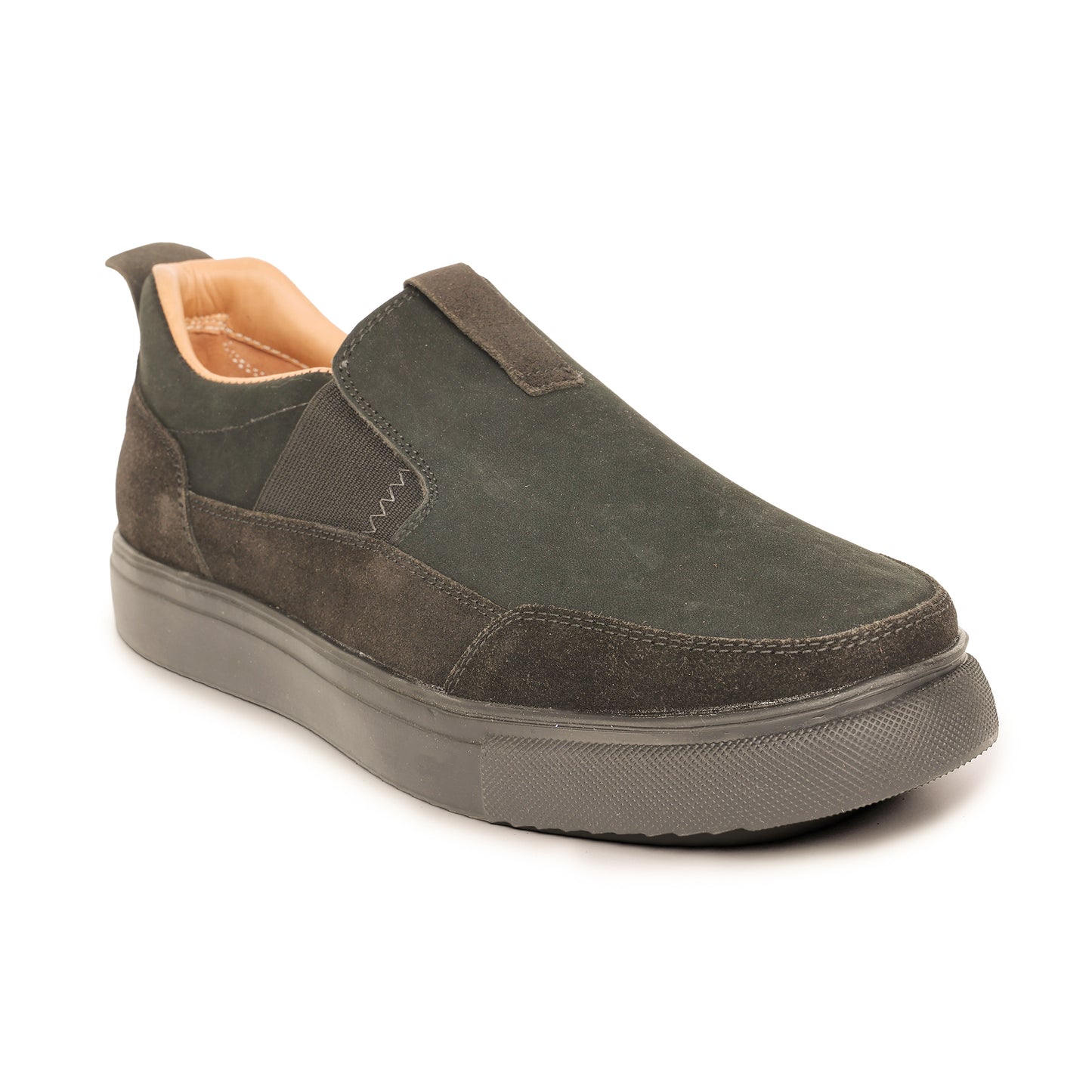 Pure Leather, Light Weight Black Sneakers - Omura, TZCRT912BLK