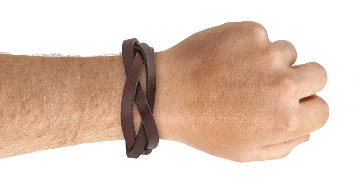 TZARO Genuine Leather Bracelet: TZLCF001