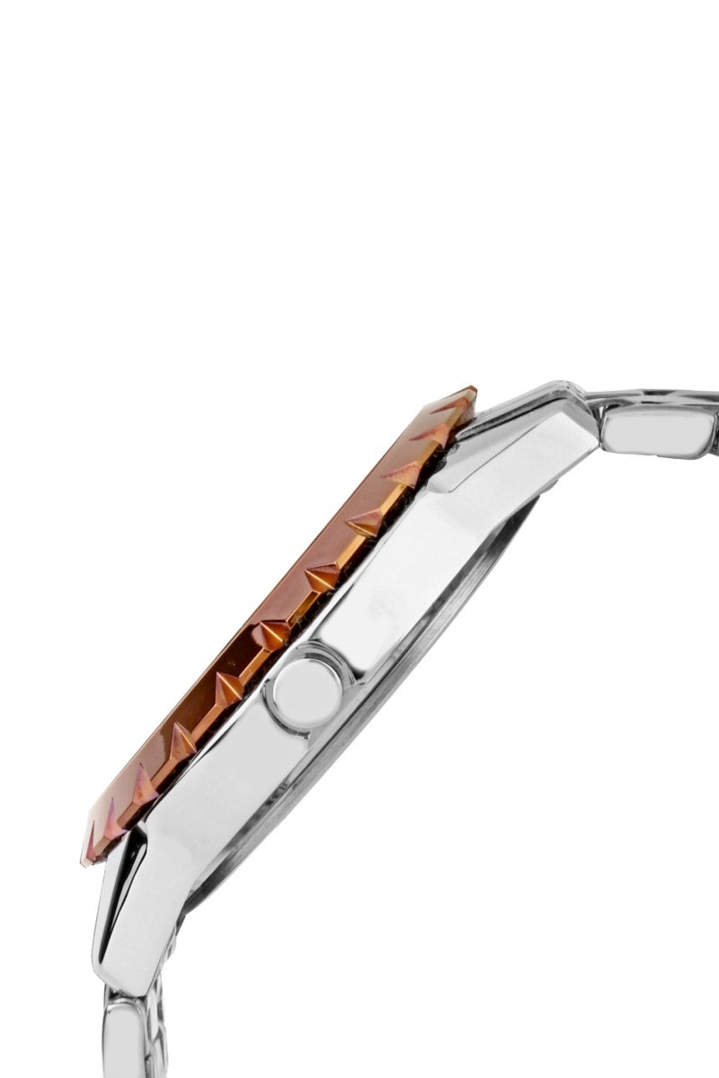 TZARO High Performance Metal Chain Watch: TZMTLTT23BRN