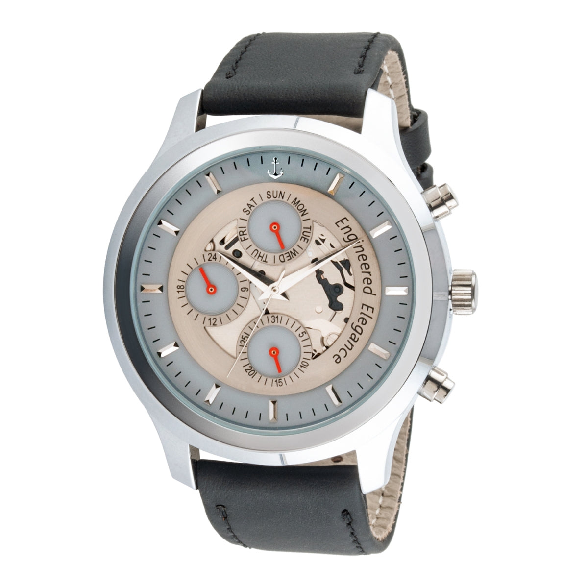 TZARO Skeletal Design Multifunction Watch – SKETCH, TZSKLE4487IPS