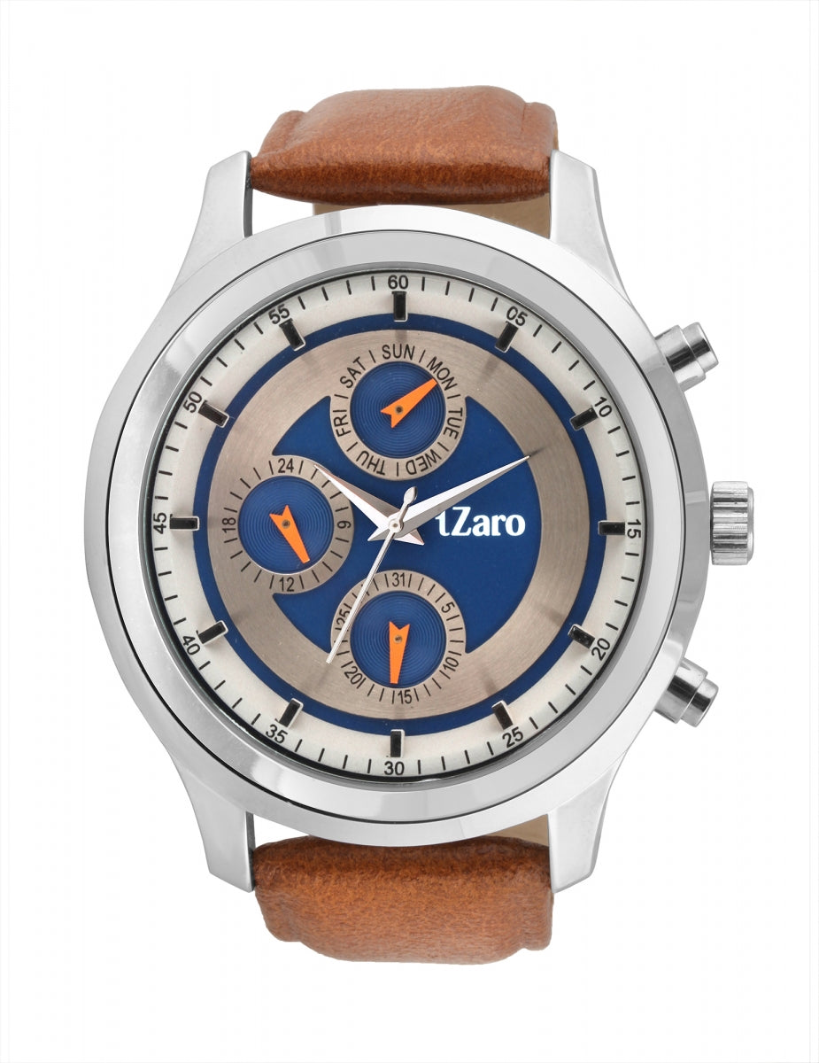 Tan Strap Multifunction Watch for Men Online