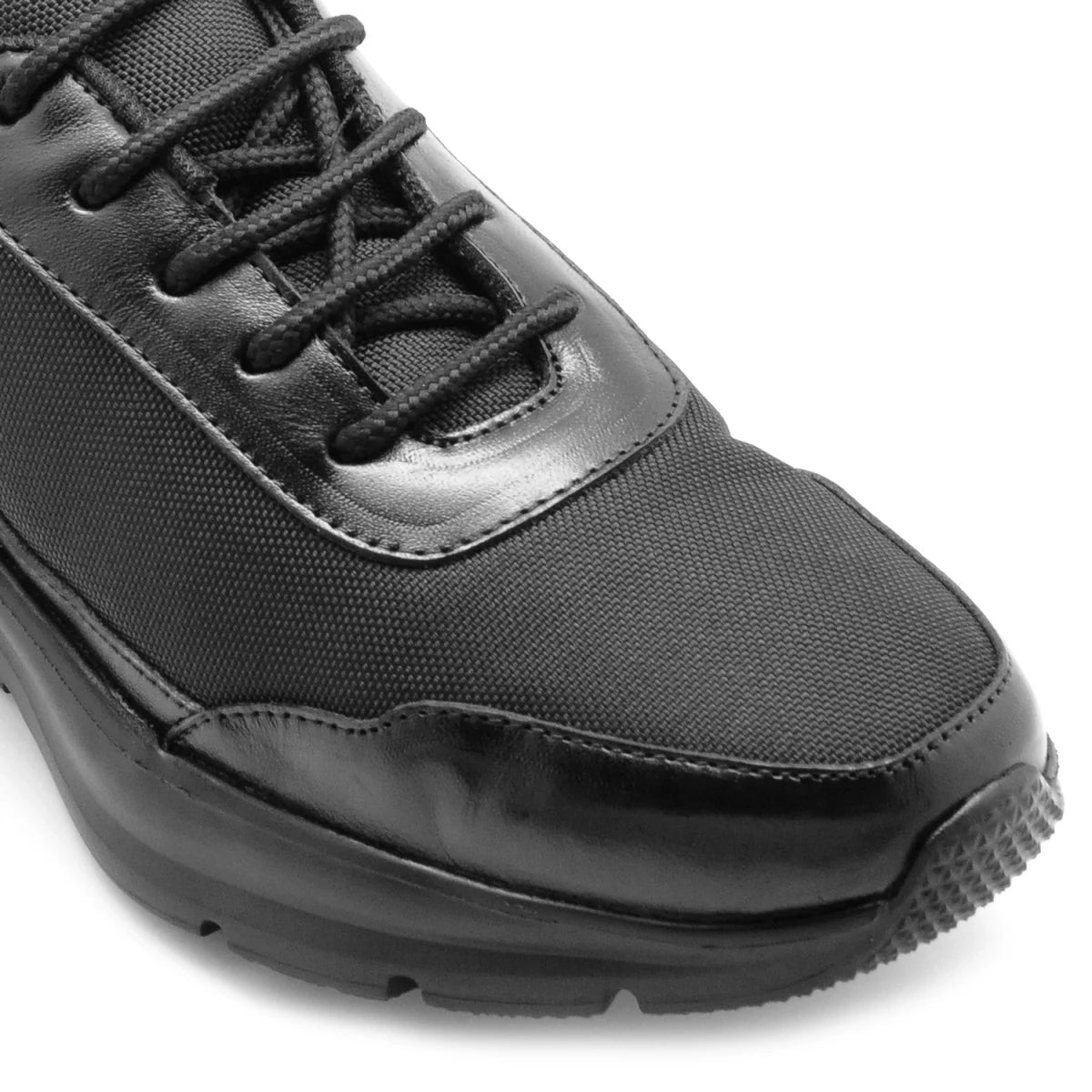 High Performance Black Sports Shoes – Milkha-Flexi, ZNRBLKRUN
