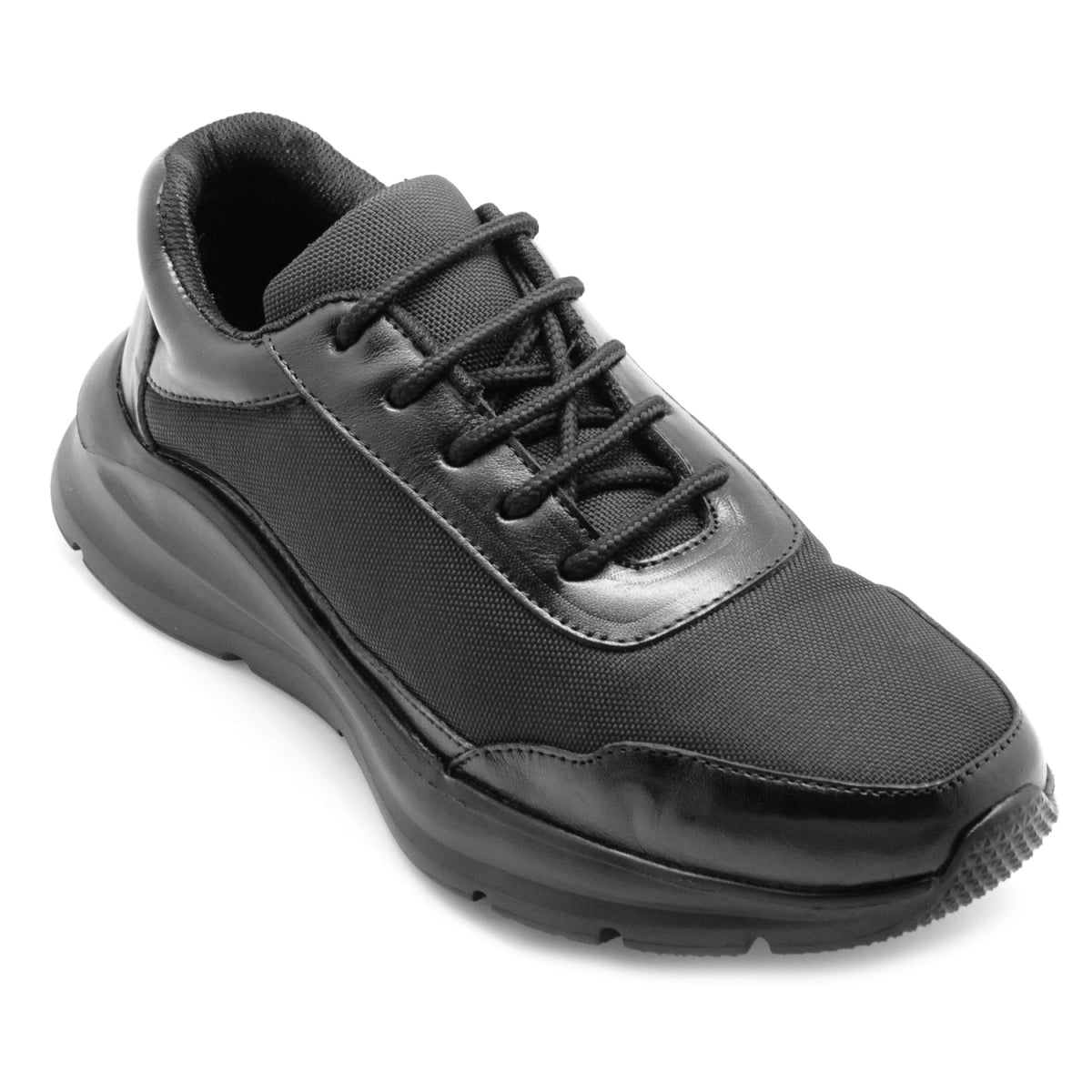 High Performance Black Sports Shoes – Milkha-Flexi, ZNRBLKRUN
