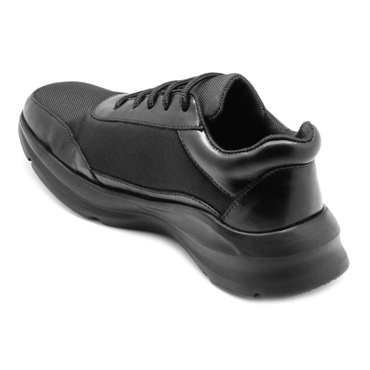 High Performance Black Sports Shoes – Milkha-Flexi, ZNRBLKRUN