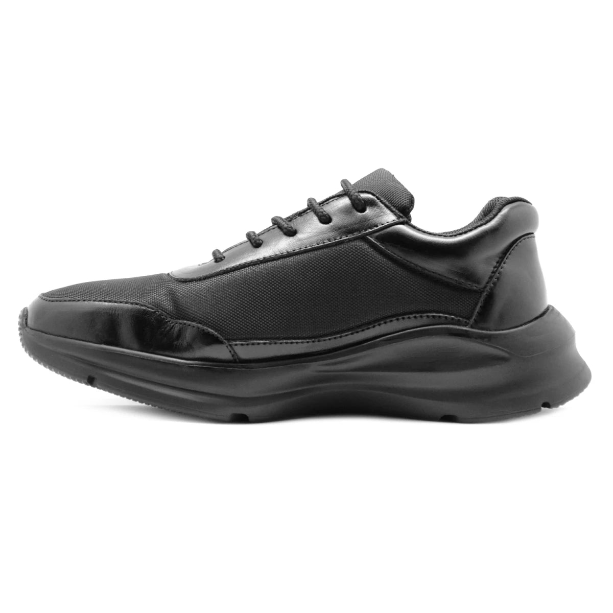 High Performance Black Sports Shoes – Milkha-Flexi, ZNRBLKRUN