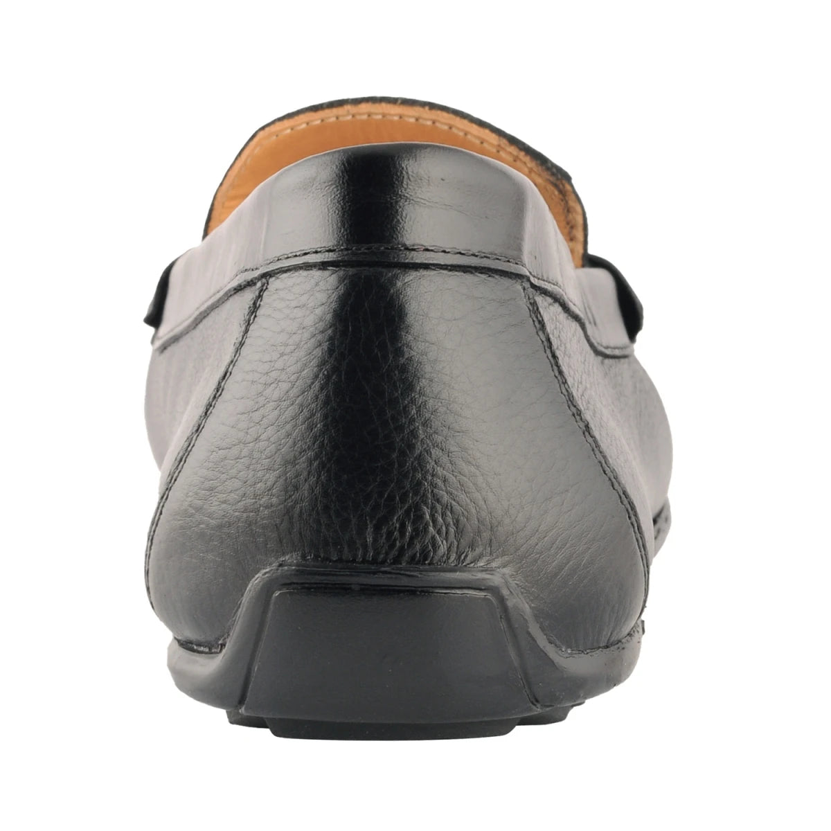 Pure Leather Black Driver in Moccasin Construction – ZoRahu