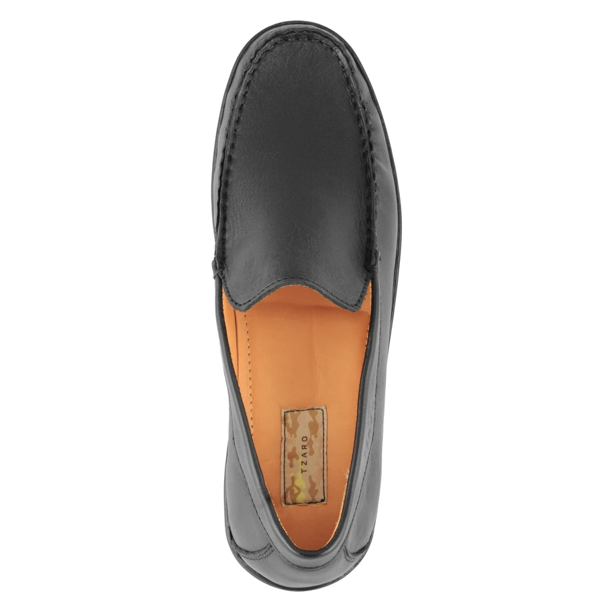 Pure Leather Black Moccasin with Powerful Grip – Zuketu