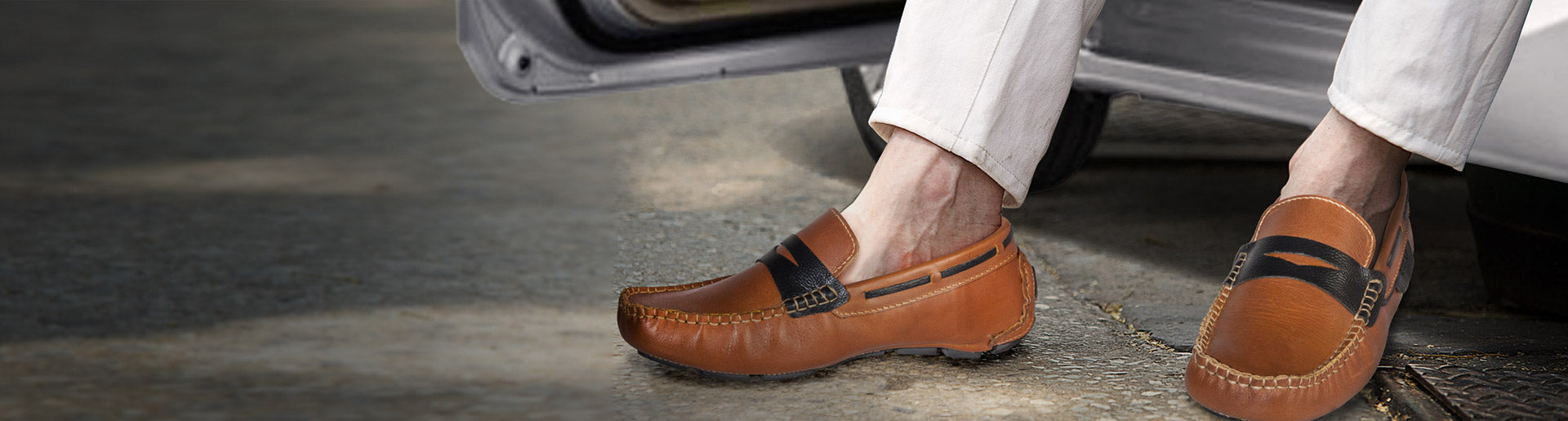 Driving Shoes:Classical Truemoc Construction