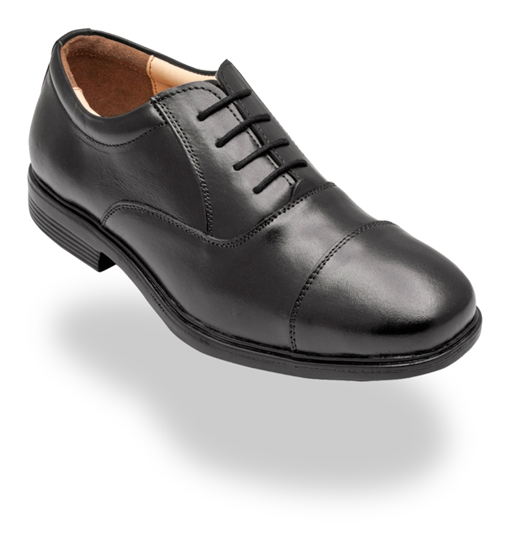 Most comfortable pure leather black shoes