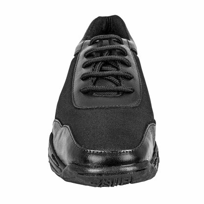 Pure Leather Black Sports Shoe with Non-Marking Sole - Baddy, BADBT02BLK