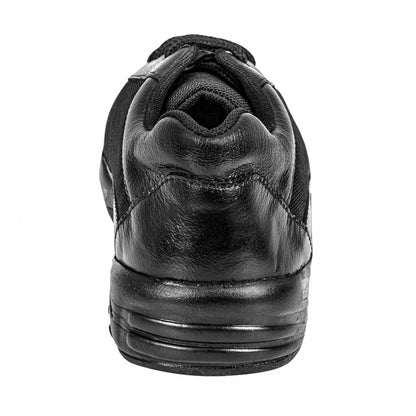 Pure Leather Black Sports Shoe with Non-Marking Sole - Baddy, BADBT02BLK