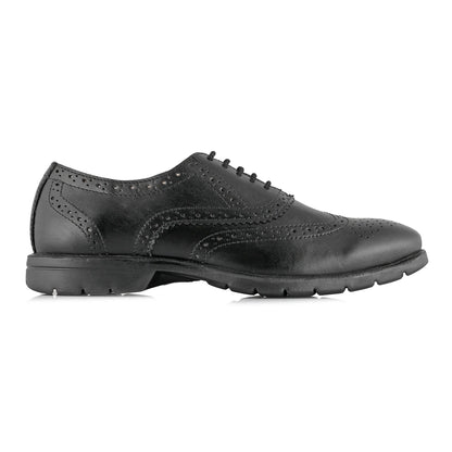 Pure Leather, Super-Light,  Black Brogue -  T Hill, BERGBLK2519