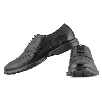 Pure Leather, Super-Light,  Black Brogue -  T Hill, BERGBLK2519