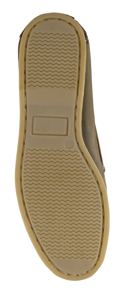 Pure  Leather Olive Boat Shoes  - USS AZTEC, BOAT111AZT