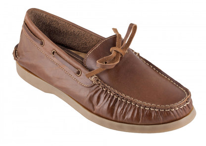 Shop for Brown Leather Boat Shoes Online for Men TZARO