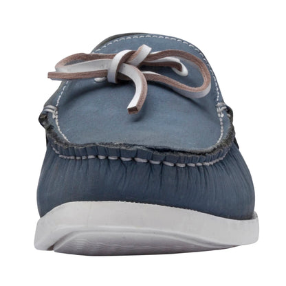 Pure Leather Sky Blue Boat Shoes - Virat, BOAT200ABLU