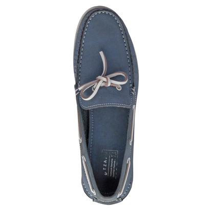 Pure Leather Sky Blue Boat Shoes - Virat, BOAT200ABLU