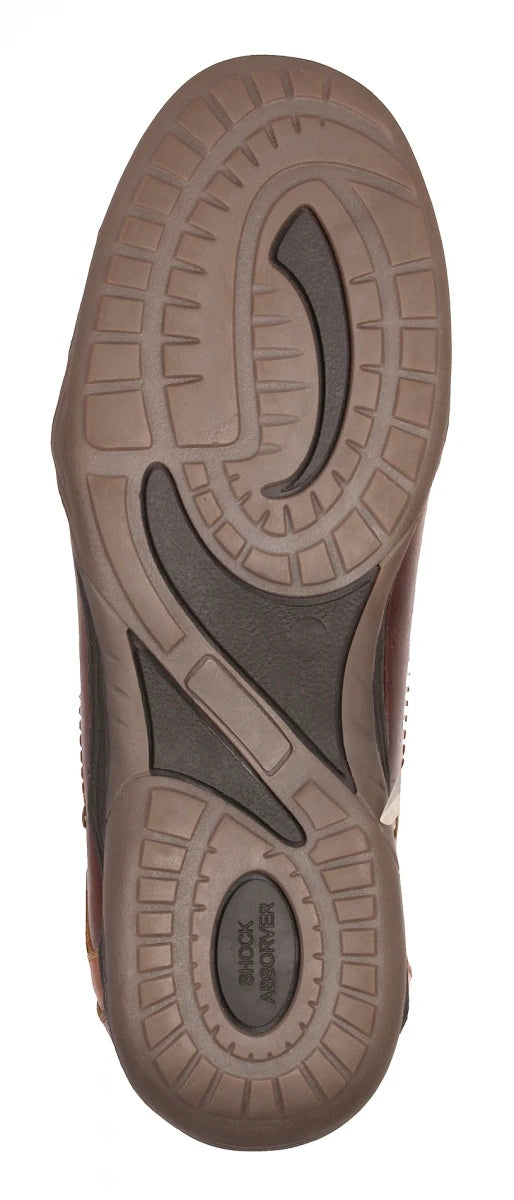 Pure Leather Tan Sneakers - Vito C, BON1404TORTAN