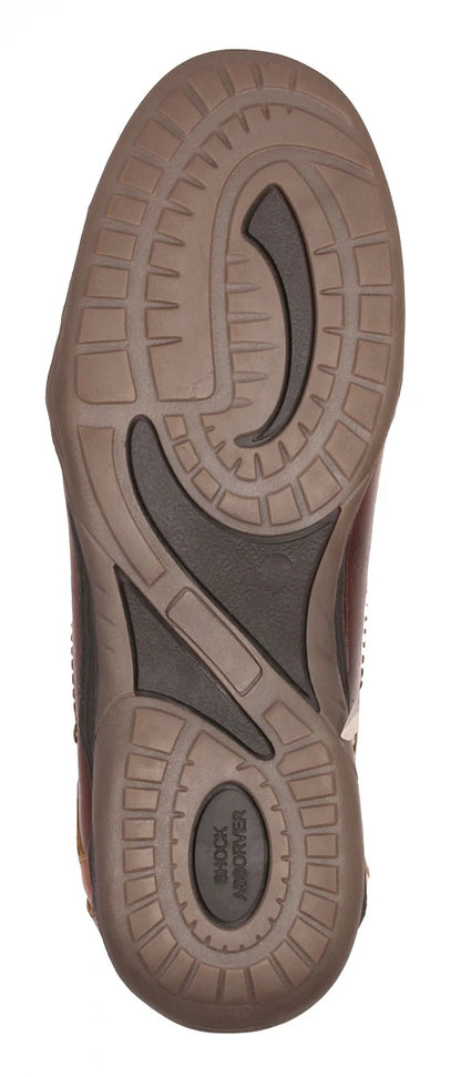 Pure Leather Tan Sneakers - Vito C, BON1404TORTAN