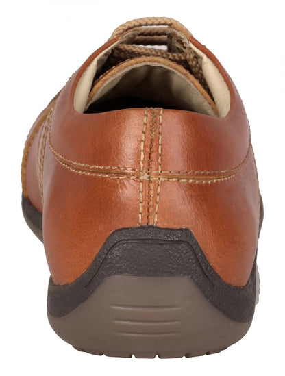Pure Leather Tan Sneakers - Clemenza, BON1405TUVTAN