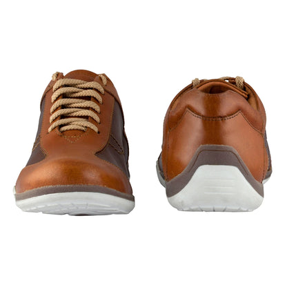 Pure Leather Tan Color Sneaker - Maniac, BON1406TWNTAN