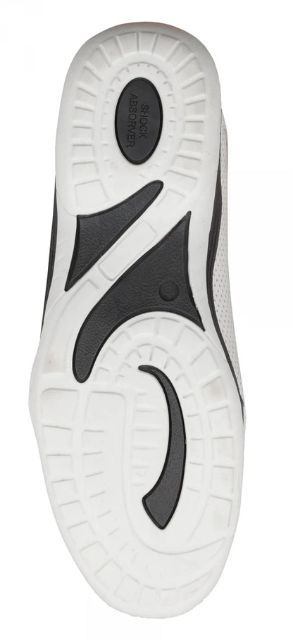 Pure Leather White Sneakers - Marken, BON1407WHTPER
