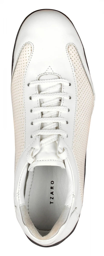 Pure Leather White Sneakers - Marken, BON1407WHTPER