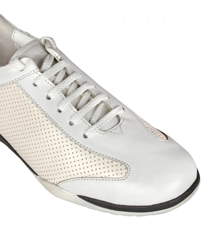 Pure Leather White Sneakers - Marken, BON1407WHTPER
