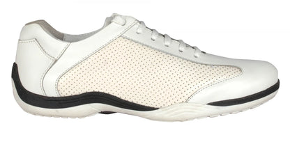 Pure Leather White Sneakers - Marken, BON1407WHTPER