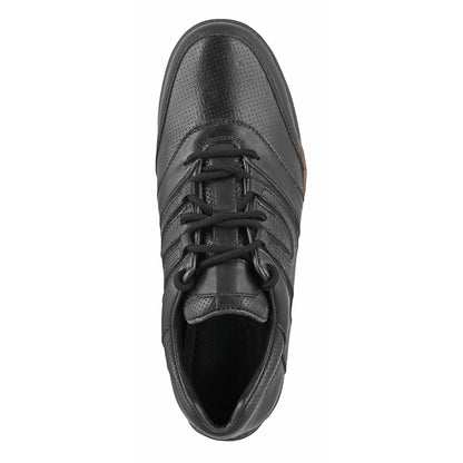 Pure Leather Black Sneakers - Phantom, BON1412BLCHBK
