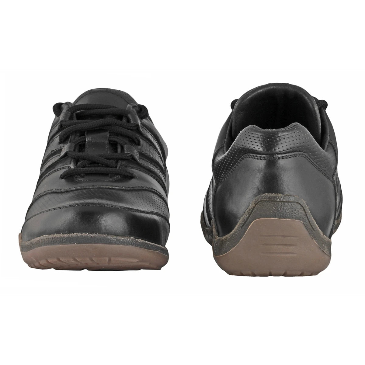 Pure Leather Black Sneakers - Phantom, BON1412BLCHBK
