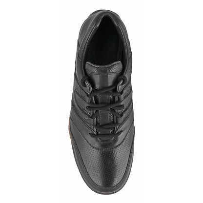 Pure Leather Black Sneakers - Phantom, BON1412BLCHBK