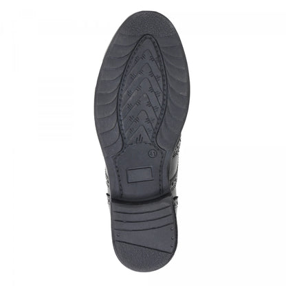 Pure Leather Black Brogue - 2IC, BRGPOP52BL