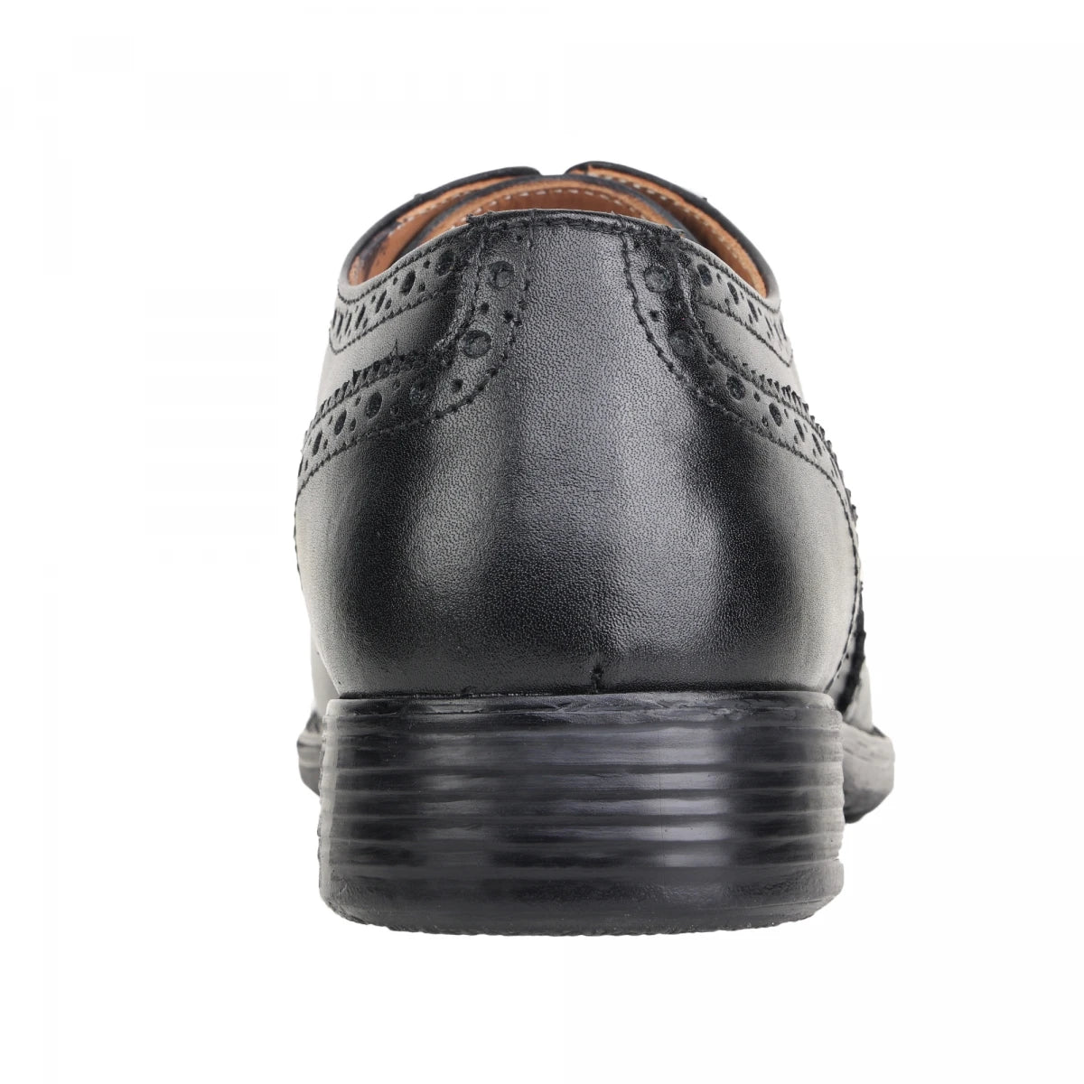 Pure Leather Black Brogue - 2IC, BRGPOP52BL
