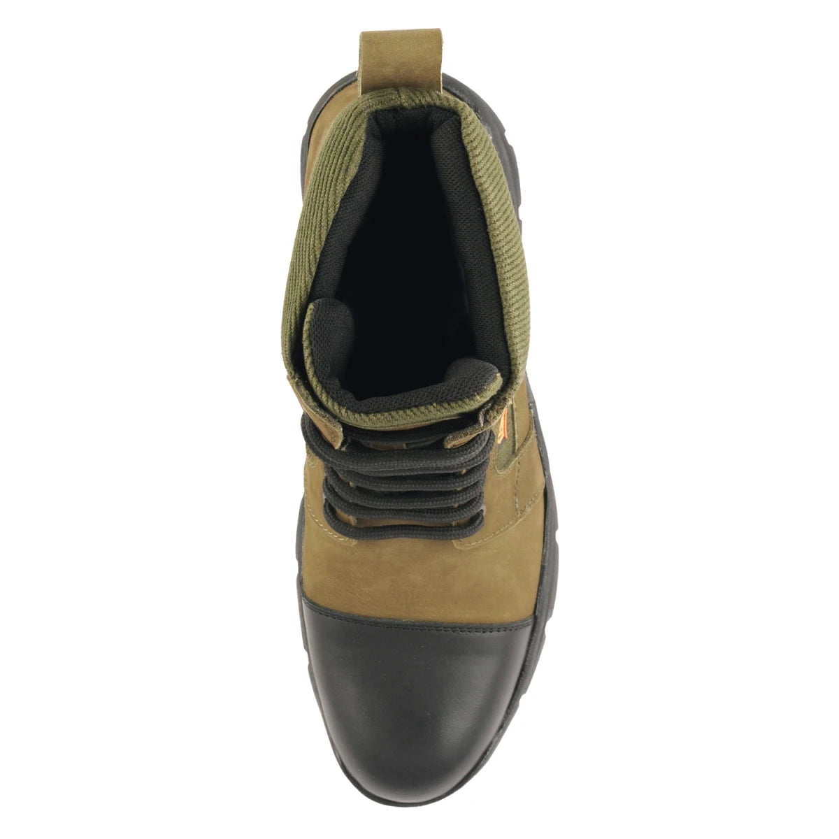 Pure Leather Olive Green Jungle Boot – Bhasma