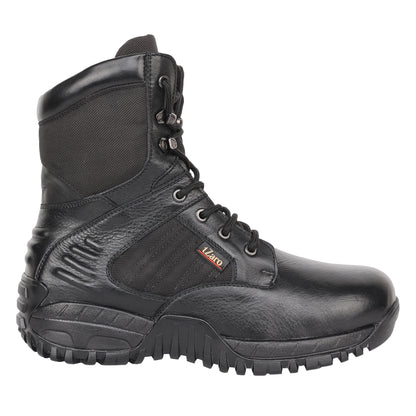 Anti-Skid High Ankle, Pure Leather Military Boot - Bhuvan